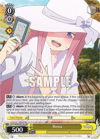 Rena (SR), The Quintessential Quintuplets 2 5HY/W90-E014S SR
