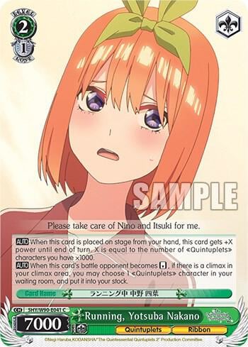 Running, Yotsuba Nakano, The Quintessential Quintuplets 2 5HY/W90-E041 C