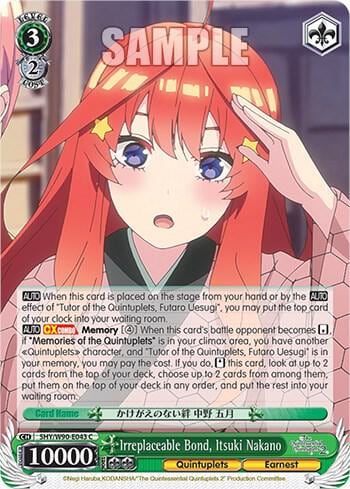 Irreplaceable Bond, Itsuki Nakano, The Quintessential Quintuplets 2 5HY/W90-E043 C