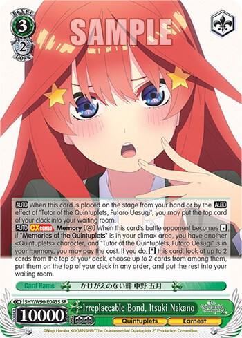 Irreplaceable Bond, Itsuki Nakano (SR), The Quintessential Quintuplets 2 5HY/W90-E043S SR