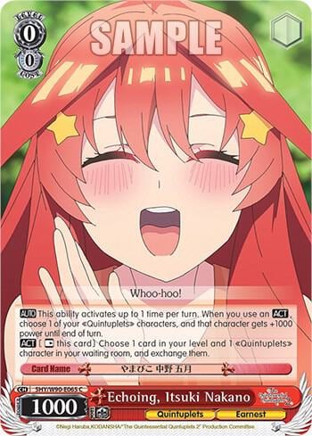 Echoing, Itsuki Nakano, The Quintessential Quintuplets 2 5HY/W90-E065 C