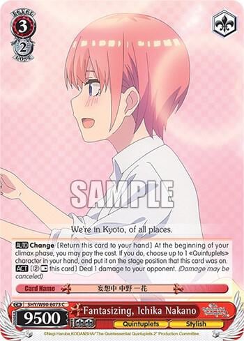 Fantasizing, Ichika Nakano, The Quintessential Quintuplets 2 5HY/W90-E073 C