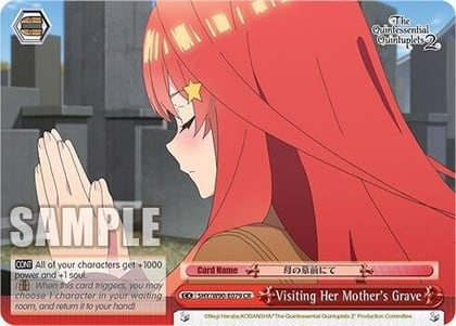 Visiting Her Mother's Grave, The Quintessential Quintuplets 2 5HY/W90-E079 CR
