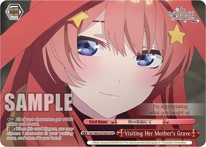 Visiting Her Mother's Grave (OFR), The Quintessential Quintuplets 2 5HY/W90-E079OFR OFR
