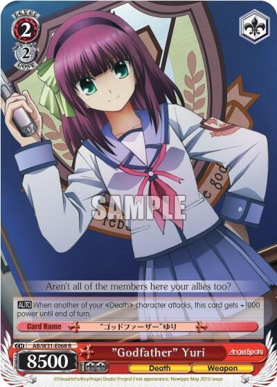 "Godfather" Yuri, Angel Beats! Re:Edit AB/W31-E068 R