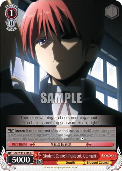 Student Council President, Otonashi, Angel Beats! Re:Edit AB/W31-E115 C