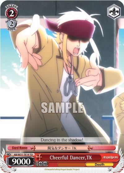 Cheerful Dancer, TK, Angel Beats! Re:Edit AB/W31-TE19 TD