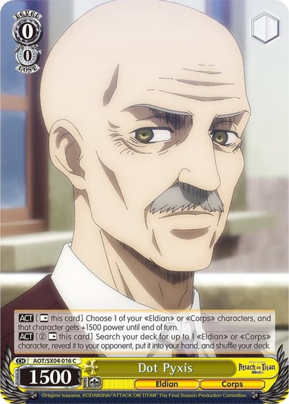 Dot Pyxis, Attack On Titan: Final Season AOT/SX04-016 C