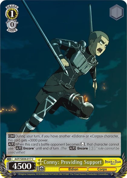 Conny: Providing Support, Attack On Titan: Final Season AOT/SX04-017 C