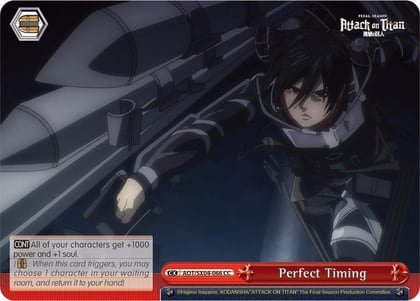 Perfect Timing, Attack On Titan: Final Season AOT/SX04-066 CC
