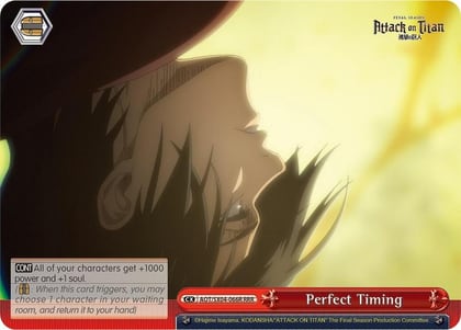 Perfect Timing (RRR), Attack On Titan: Final Season AOT/SX04-066R RRR
