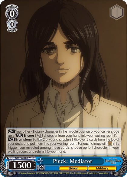 Pieck: Mediator, Attack On Titan: Final Season AOT/SX04-076 U