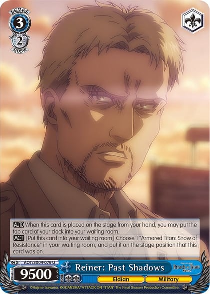 Reiner: Past Shadows, Attack On Titan: Final Season AOT/SX04-079 U