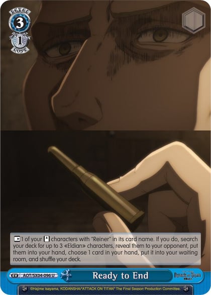 Ready to End, Attack On Titan: Final Season AOT/SX04-096 U