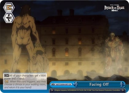 Facing Off, Attack On Titan: Final Season AOT/SX04-097 CR