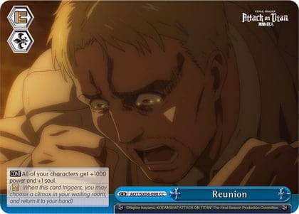 Reunion, Attack On Titan: Final Season AOT/SX04-098 CC