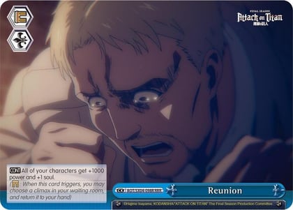 Reunion (RRR), Attack On Titan: Final Season AOT/SX04-098R RRR