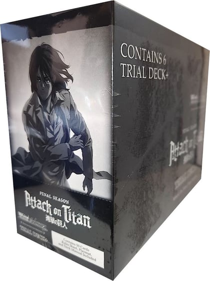 Attack on Titan: Final Season Trial Deck+ Display, Attack On Titan: Final Season P275157