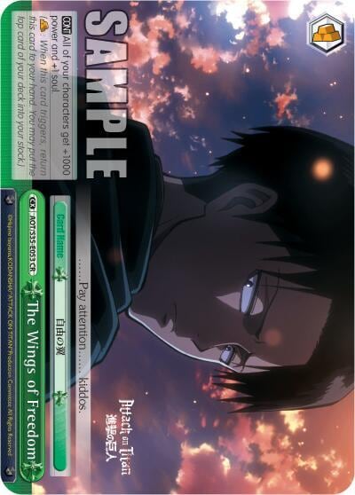 The Wings of Freedom, Attack on Titan AOT/S35-E053 CR