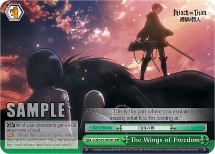 The Wings of Freedom (RRR), Attack on Titan AOT/S35-E053R RRR