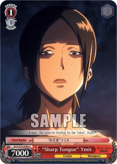 "Sharp Tongue" Ymir, Attack on Titan AOT/S35-E080 C