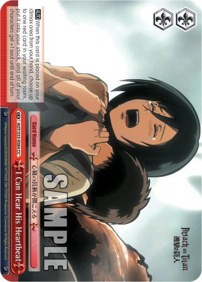 I Can Hear His Heartbeat, Attack on Titan AOT/S35-E084 CC