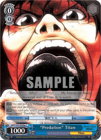 "Predation" Titan (A), Attack on Titan AOT/S35-E094a C