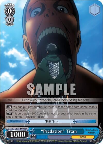 "Predation" Titan (C), Attack on Titan AOT/S35-E094c C
