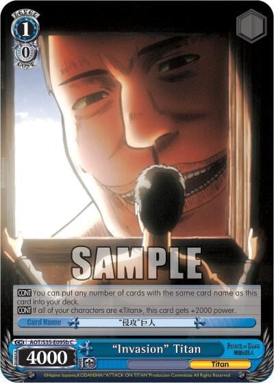"Invasion" Titan (B), Attack on Titan AOT/S35-E095b C