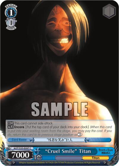"Cruel Smile" Titan, Attack on Titan AOT/S35-E097 C