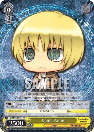 Chimi Armin, Attack on Titan AOT/S35-E101 PR