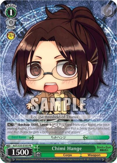 Chimi Hange, Attack on Titan AOT/S35-E105 PR