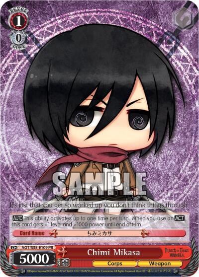 Chimi Mikasa, Attack on Titan AOT/S35-E109 PR