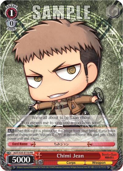 Chimi Jean, Attack on Titan AOT/S35-E110 PR