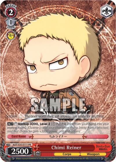 Chimi Reiner, Attack on Titan AOT/S35-E111 PR