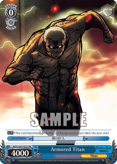 Armored Titan, Attack on Titan AOT/S35-TE21 TD