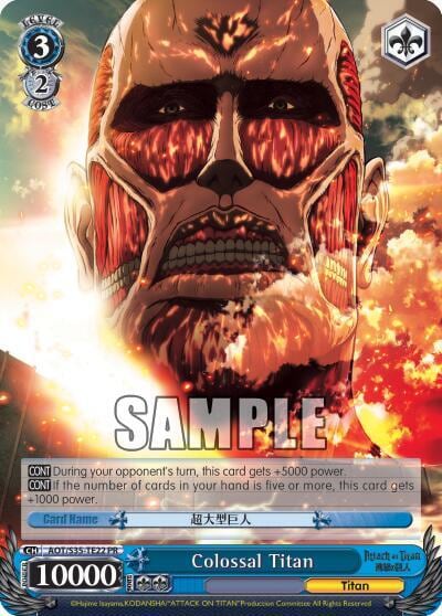 Colossal Titan, Attack on Titan AOT/S35-TE22 PR