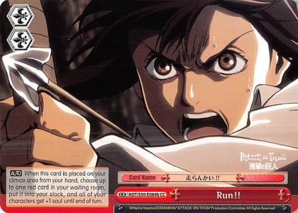 Run!! (B), Attack on Titan Vol. 2 AOT/S50-E084b CC
