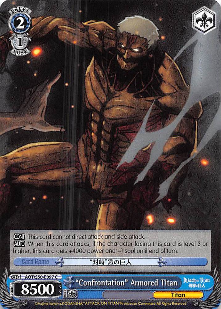 "Confrontation" Armored Titan, Attack on Titan Vol. 2 AOT/S50-E097 C
