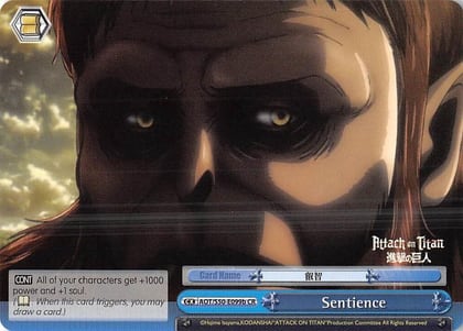 Sentience (B), Attack on Titan Vol. 2 AOT/S50-E099b CR