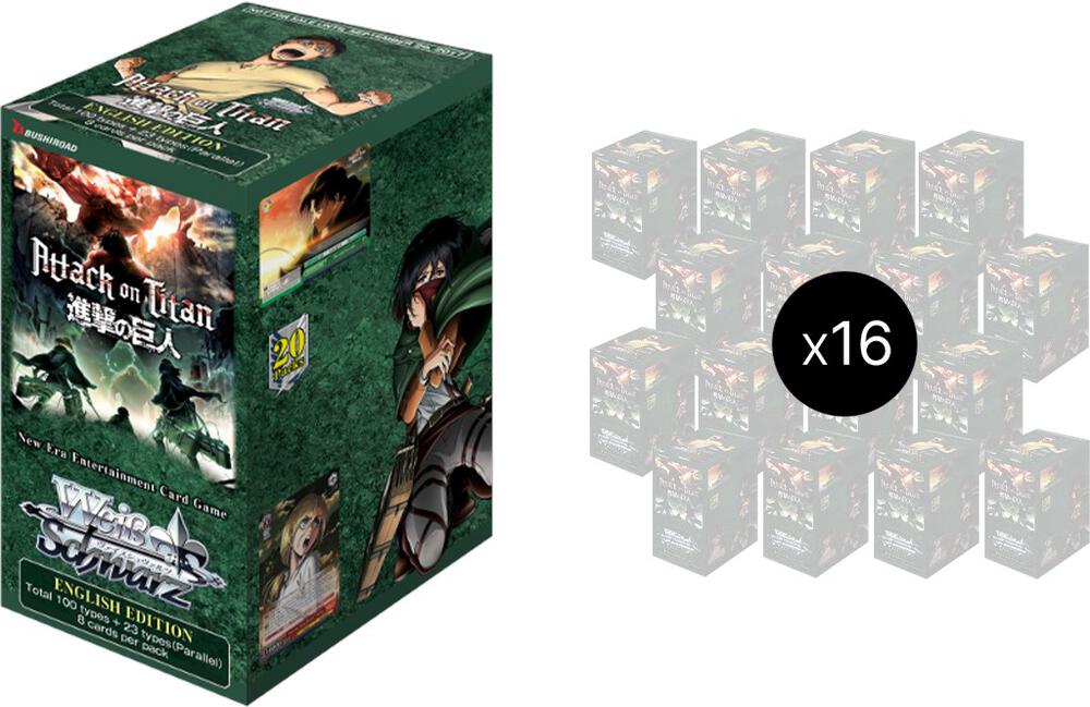 Attack on Titan Vol. 2 Booster Box Case, Attack on Titan Vol. 2 P279265