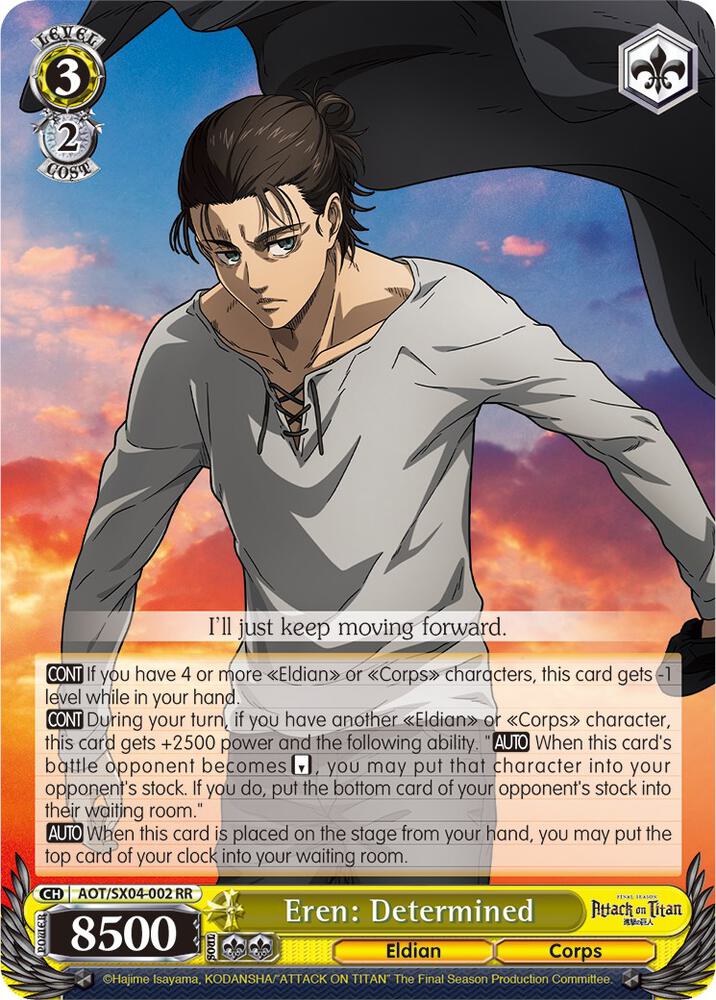 Eren: Determined, Attack On Titan: Final Season AOT/SX04-002 RR