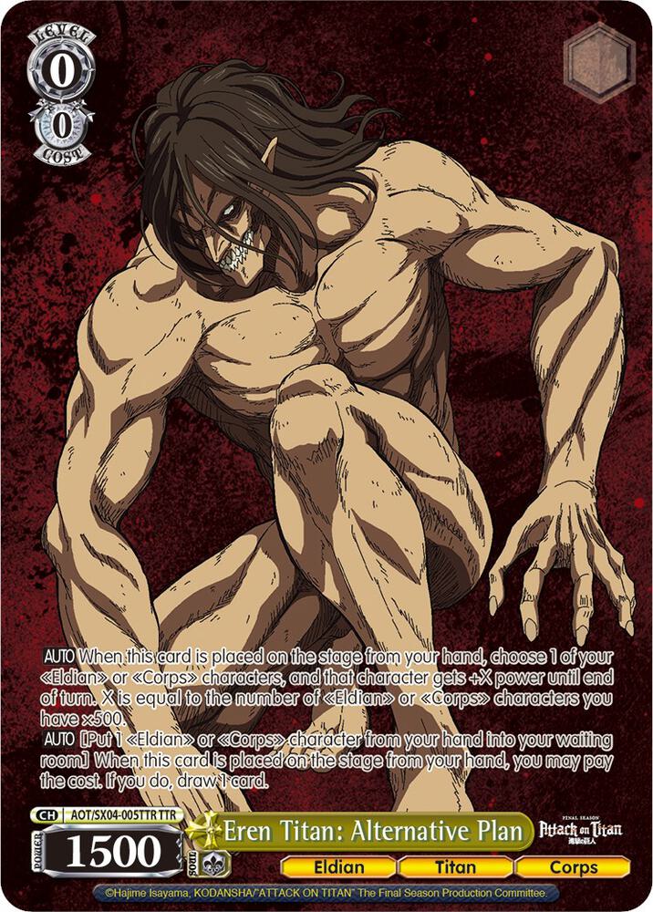 Eren Titan: Alternative Plan (TTR), Attack On Titan: Final Season AOT/SX04-005TTR TTR