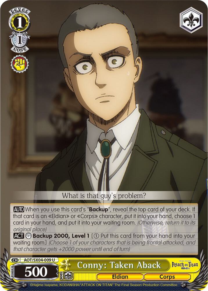 Conny: Taken Aback, Attack On Titan: Final Season AOT/SX04-009 U