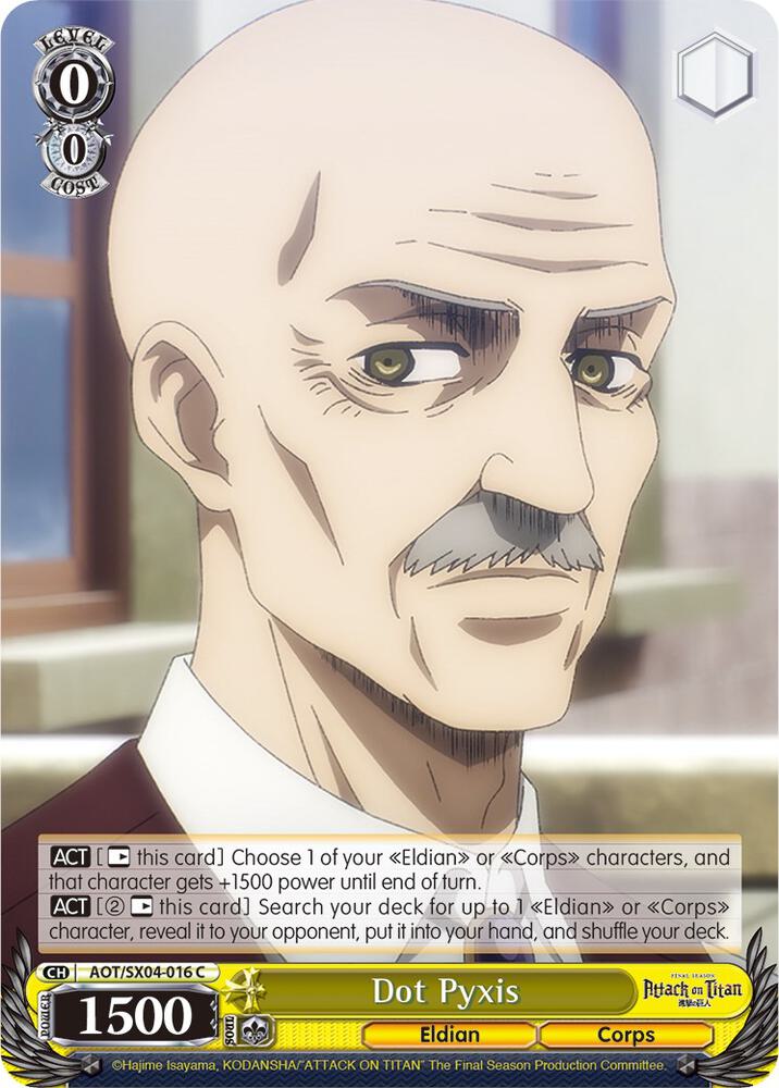Dot Pyxis, Attack On Titan: Final Season AOT/SX04-016 C
