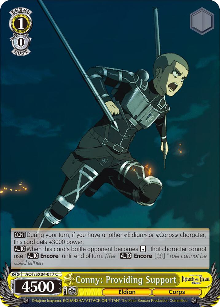 Conny: Providing Support, Attack On Titan: Final Season AOT/SX04-017 C