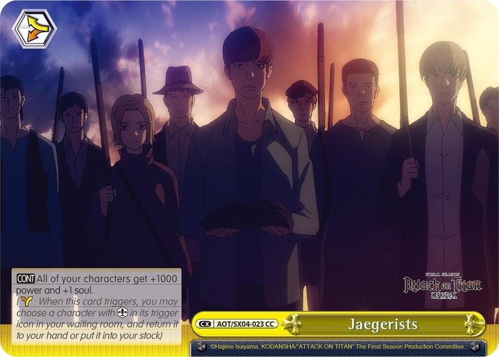 Jaegerists, Attack On Titan: Final Season AOT/SX04-023 CC