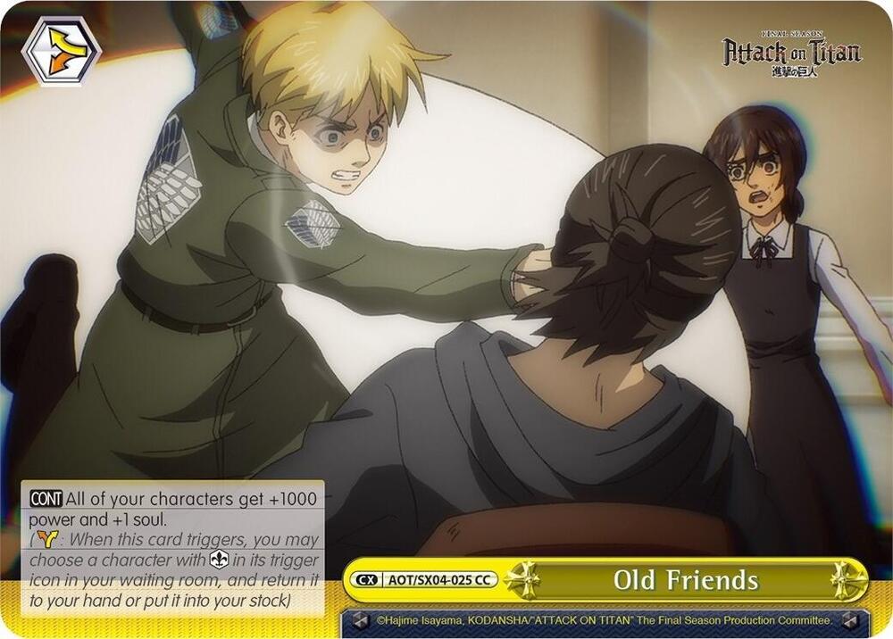 Old Friends, Attack On Titan: Final Season AOT/SX04-025 CC
