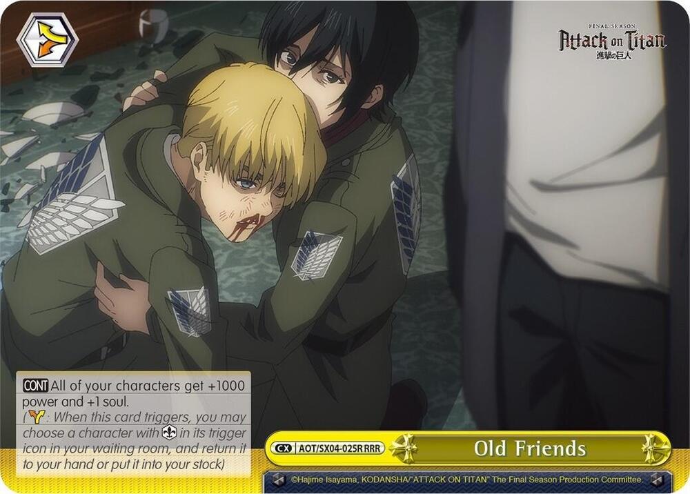 Old Friends (RRR), Attack On Titan: Final Season AOT/SX04-025R RRR