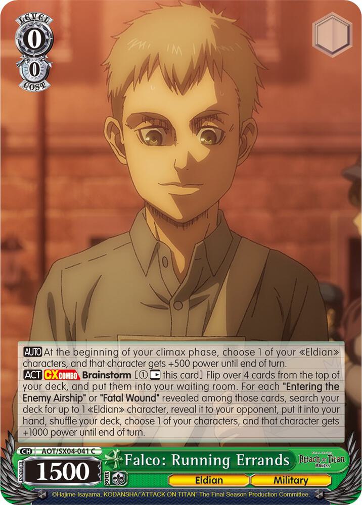 Falco: Running Errands, Attack On Titan: Final Season AOT/SX04-041 C